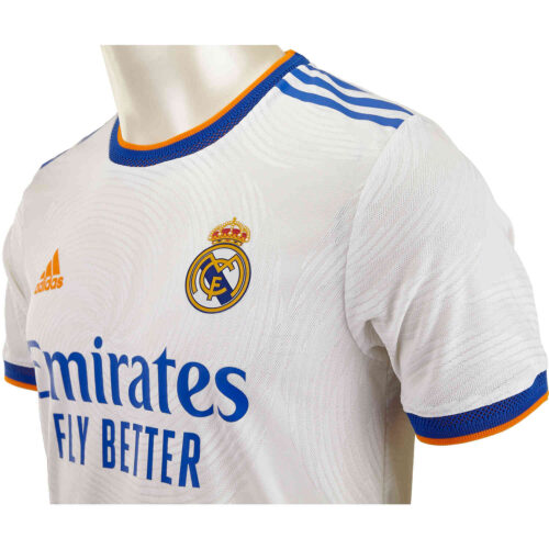 2021/22 adidas Karim Benzema Real Madrid Home Authentic Jersey