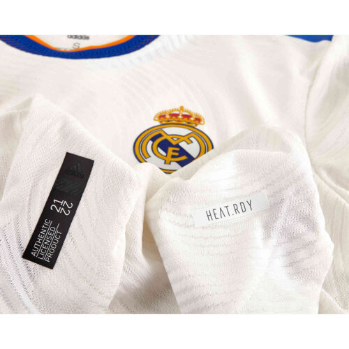2021/22 adidas David Alaba Real Madrid Home Authentic Jersey