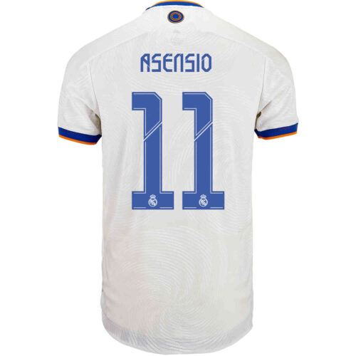 2021/22 adidas Marco Asensio Real Madrid Home Authentic Jersey