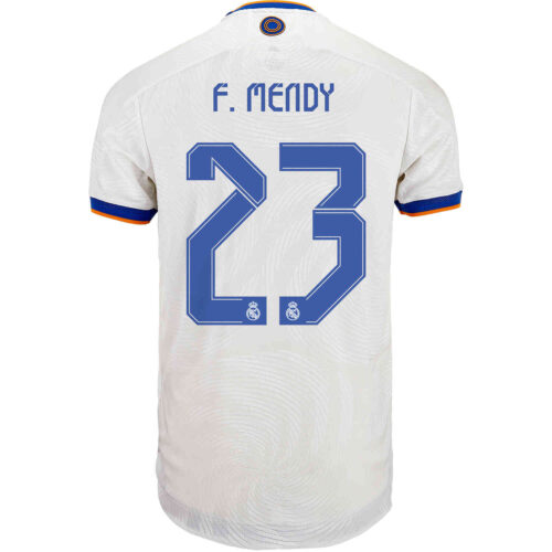 2021/22 adidas Ferland Mendy Real Madrid Home Authentic Jersey