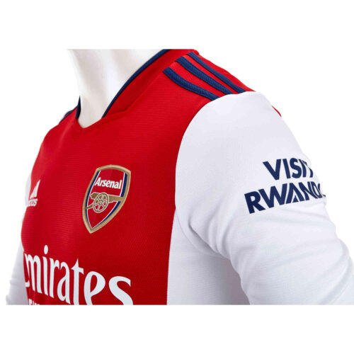 2021/22 adidas Pierre-Emerick Aubameyang Arsenal L/S Home Jersey