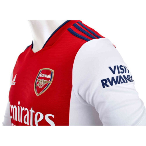 2021/22 adidas David Luiz Arsenal L/S Home Jersey