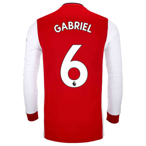 2021/22 adidas Gabriel Arsenal L/S Home Jersey