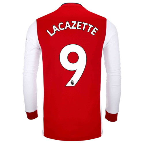 2021/22 adidas Alexandre Lacazette Arsenal L/S Home Jersey