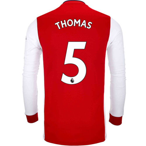 2021/22 adidas Thomas Partey Arsenal L/S Home Jersey