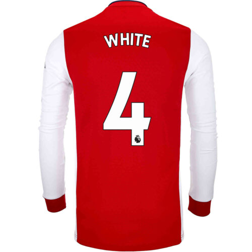 2021/22 adidas Ben White Arsenal L/S Home Jersey
