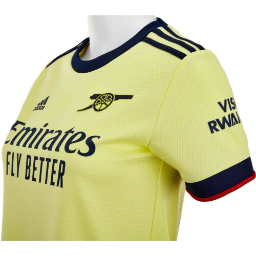 2021/22 Womens adidas Kieran Tierney Arsenal Away Jersey