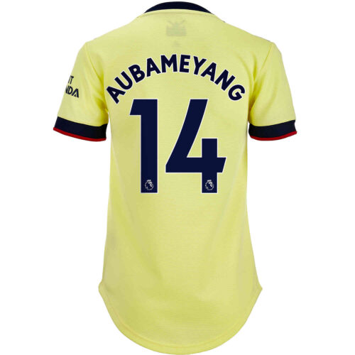 2021/22 Womens adidas Pierre-Emerick Aubameyang Arsenal Away Jersey