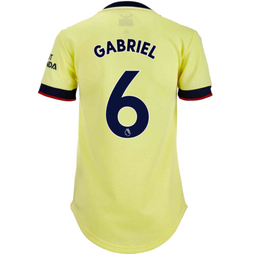 2021/22 Womens adidas Gabriel Arsenal Away Jersey