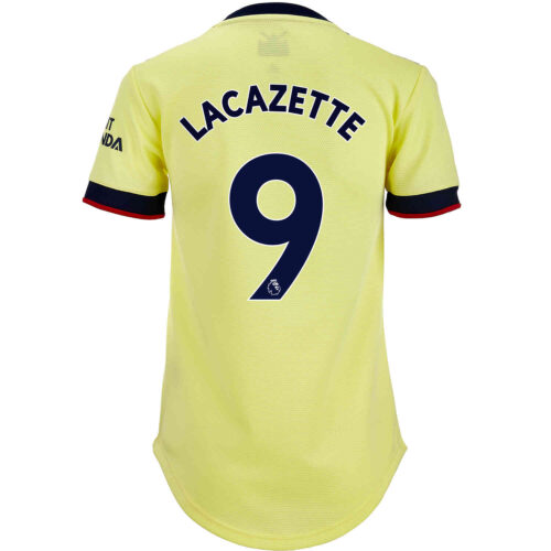 2021/22 Womens adidas Alexandre Lacazette Arsenal Away Jersey