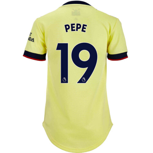 2021/22 Womens adidas Nicolas Pepe Arsenal Away Jersey