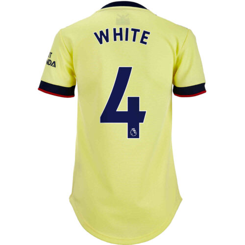 2021/22 Womens adidas Ben White Arsenal Away Jersey