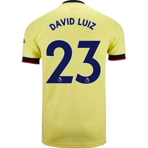 2021/22 Kids adidas David Luiz Arsenal Away Jersey