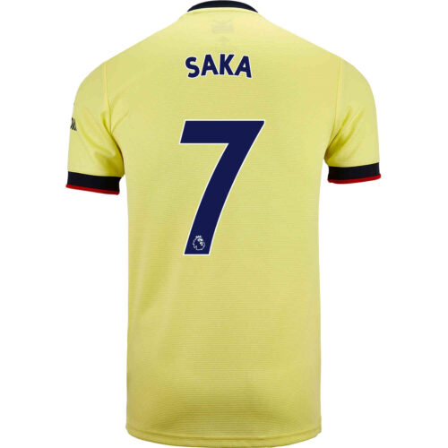 2021/22 Kids adidas Bukayo Saka Arsenal Away Jersey