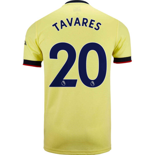 2021/22 Kids adidas Nuno Tavares Arsenal Away Jersey