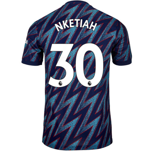 2021/22 Kids adidas Eddie Nketiah Arsenal 3rd Jersey