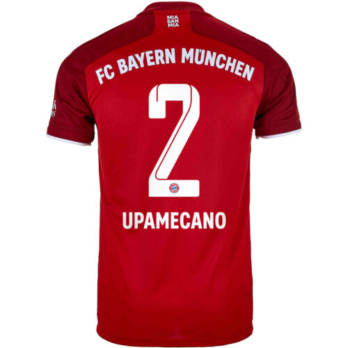 2021/22 Kids adidas Benjamin Pavard Bayern Munich Home Jersey