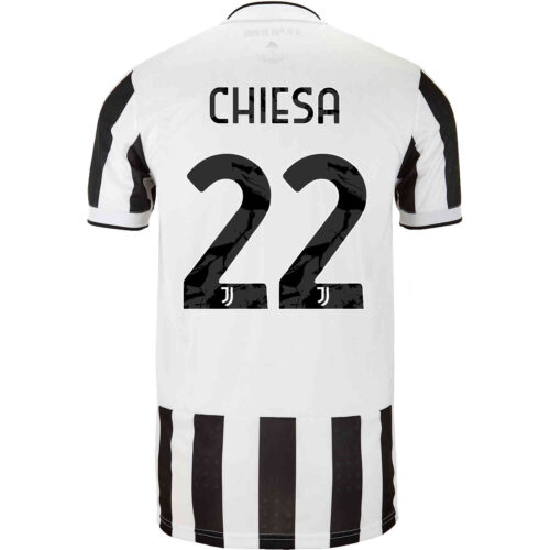 2021/22 Kids adidas Federico Chiesa Juventus Home Jersey