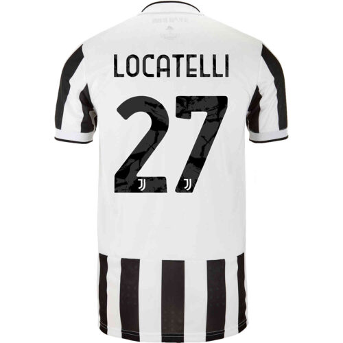 2021/22 Kids adidas Mauel Locatelli Juventus Home Jersey