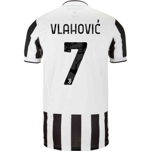 2021/22 Kids adidas Dusan Vlahovic Juventus Home Jersey
