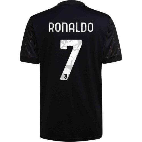 2021/22 Kids adidas Cristiano Ronaldo Juventus Away Jersey