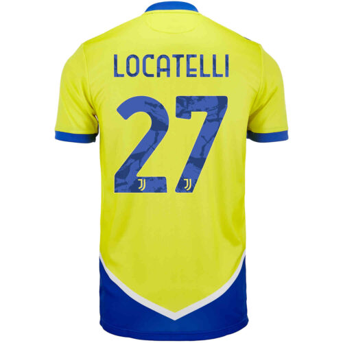 2021/22 Kids adidas Manuel Locatelli Juventus 3rd Jersey
