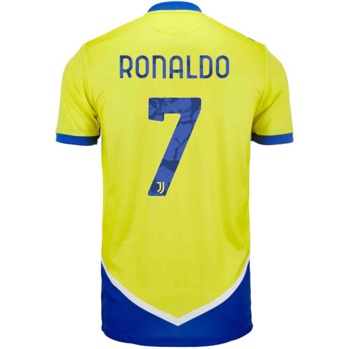 2021/22 Kids adidas Cristiano Ronaldo Juventus 3rd Jersey