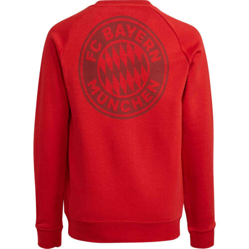Kids adidas Bayern Munich Crew Sweatshirt – FCB True Red
