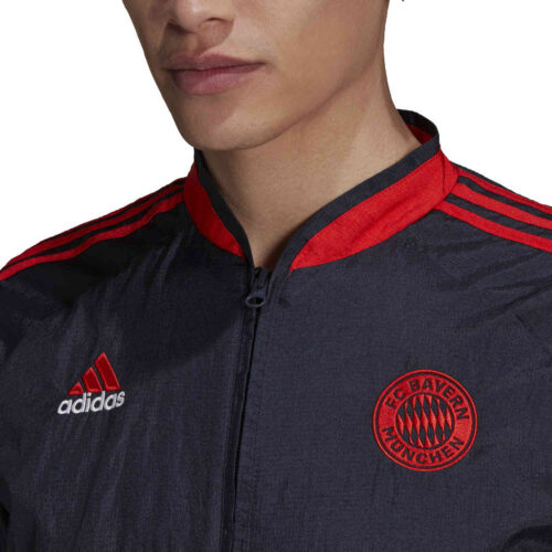 adidas Bayern Munich Icons Woven Jacket – Night Navy