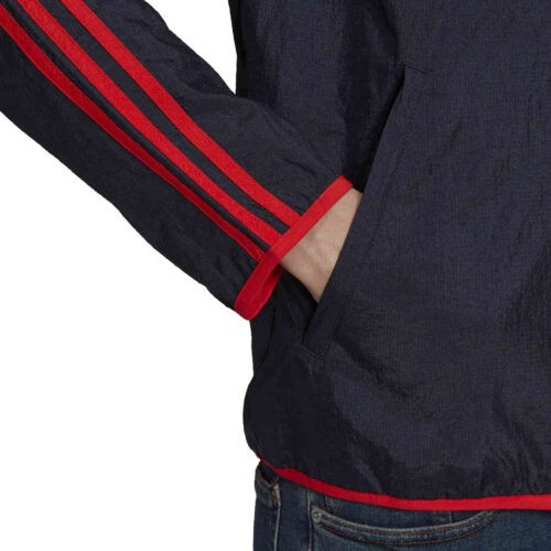 adidas Bayern Munich Icons Woven Jacket – Night Navy