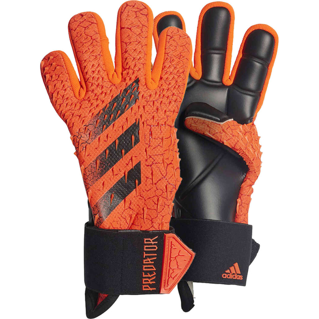Kids adidas Predator Pro Goalkeeper Gloves - Meteorite - SoccerPro