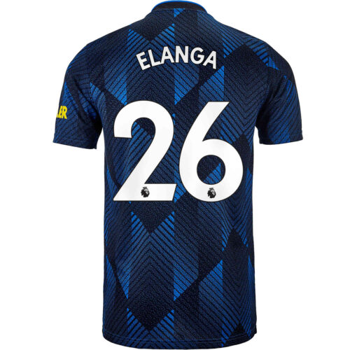 2021/22 Kids adidas Anthony Elanga Manchester United 3rd Jersey