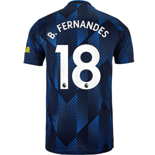 2021/22 Kids adidas Bruno Fernandes Manchester United 3rd Jersey
