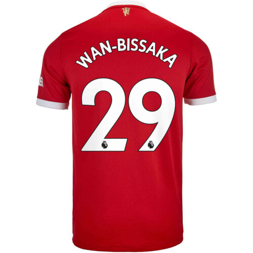 2021/22 Kids adidas Aaron Wan-Bissaka Manchester United Home Jersey
