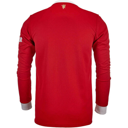 2021/22 adidas Manchester United L/S Home Jersey