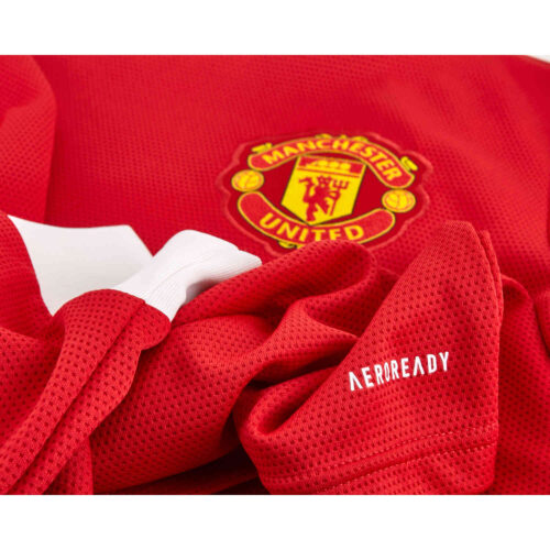 2021/22 adidas Paul Pogba Manchester United L/S Home Jersey
