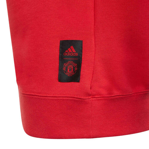 Kids adidas Manchester United Crew – Real Red