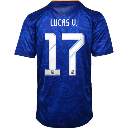 2021/22 Kids adidas Lucas Vazquez Real Madrid Away Jersey