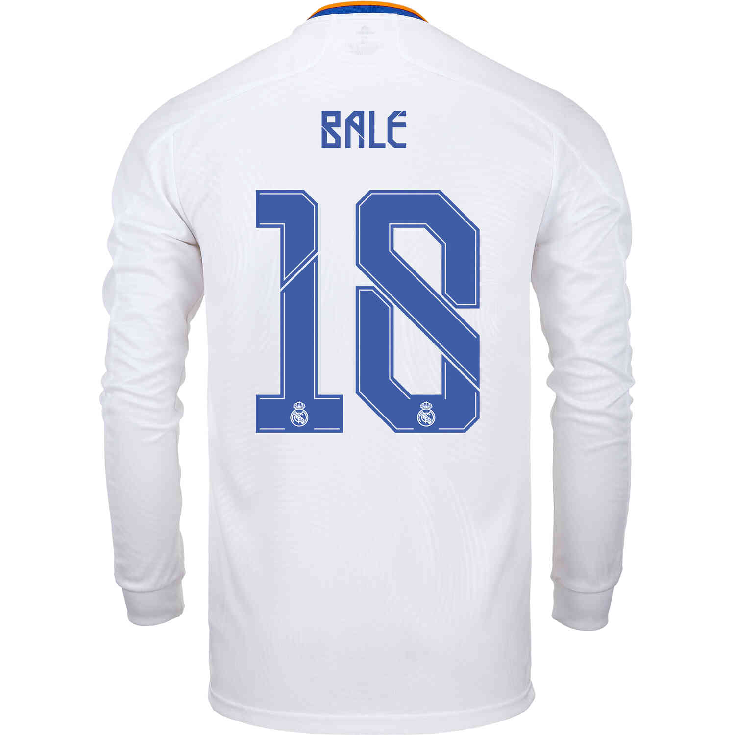 2021/22 adidas Gareth Bale Real Madrid L/S Home Jersey - SoccerPro