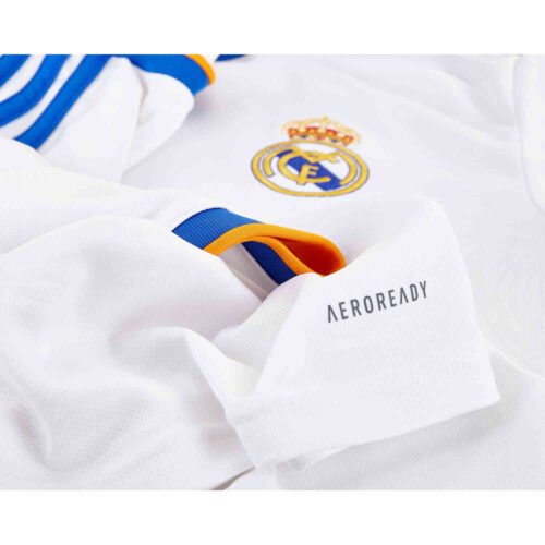 2021/22 Kids adidas Marcelo Real Madrid Home Jersey