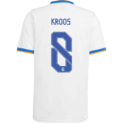 2021/22 Kids adidas Toni Kroos Real Madrid Home Jersey