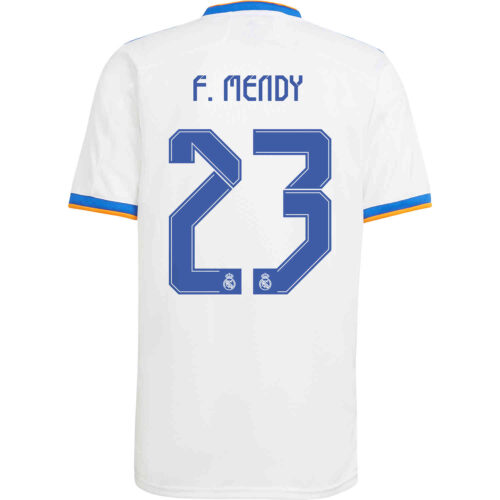2021/22 Kids adidas Ferland Mendy Real Madrid Home Jersey
