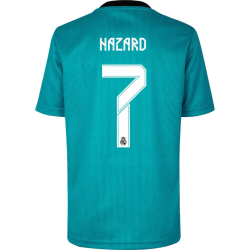 2021/22 Kids adidas Eden Hazard Real Madrid 3rd Jersey
