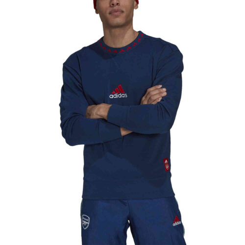 adidas Arsenal Icons Crew – Mystery Blue/Scarlet