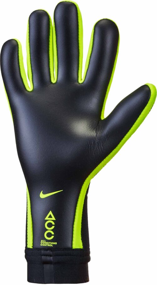 Nike Vapor Touch Goalkeeper Gloves – Black/Volt