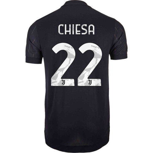 2021/22 adidas Federico Chiesa Juventus Away Authentic Jersey