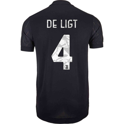 2021/22 adidas Matthijs De Ligt Juventus Away Authentic Jersey