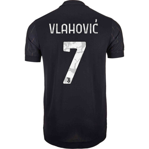 2021/22 adidas Dusan Vlahovic Juventus Away Authentic Jersey