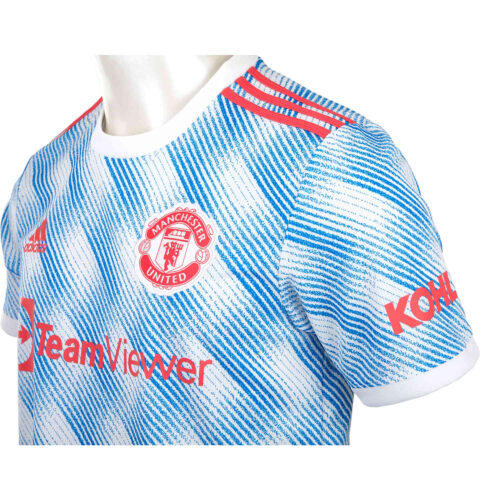 2021/22 Kids adidas Anthony Elanga Manchester United Away Jersey