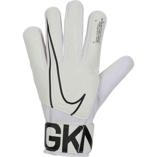 Nike Match Goalkeeper Gloves – White/Black